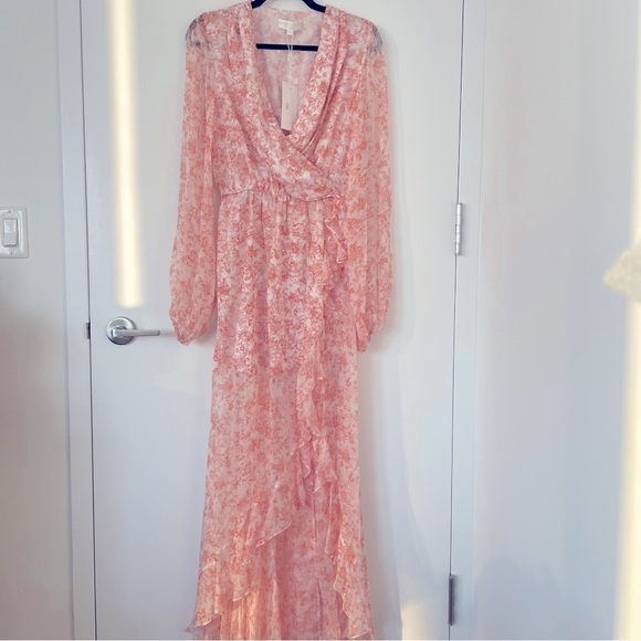 Caroline Constas Vivian gown in orange NWT - Picture 8 of 10